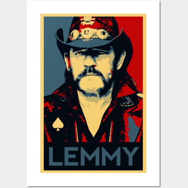 Lemmy_Kilmister_Motorhead Wall Art by family love forever